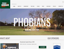 Tablet Screenshot of phobians.co.za